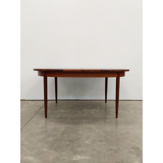 G Plan Vintage Mid Century Modern Teak Extendable Dining Table by G Plan For Sale - Image 4 of 13