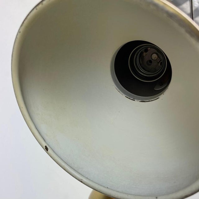 3-Spot Brass Tone Hanging Light by Koch and Lowy for OMI Lighting, Germany, 1970s For Sale - Image 13 of 18