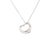 Elsa Peretti & Tiffany & Co. Tiffany & Co. Elsa Peretti Sterling Silver Open Heart Pendant Necklace For Sale - Image 4 of 12