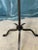 Handcrafted Spanish Iron Martini Table With Antique Gilt Top and Forged Tripod Base For Sale - Image 4 of 12