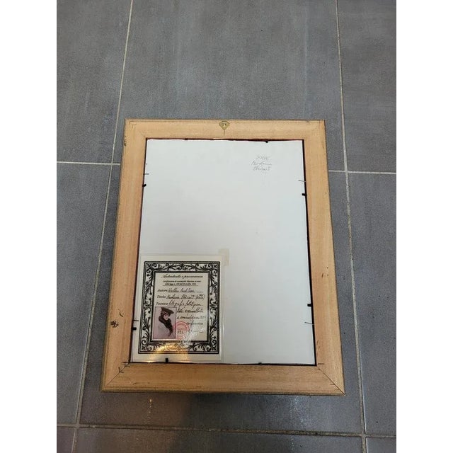 Helleu, Portrait of Mme Chéruit, Early 20th Century, Watercolor Lithograph For Sale - Image 8 of 9