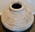 Contemporary Vintage Coastal Sophistication White Pencil Reed Rattan Floor Vase in Ginger Jar Shape For Sale - Image 3 of 8