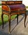 Antique French Walnut Desk Burl Brass Inlay Cylinder Roll Style Bureau Ormolu For Sale - Image 10 of 16