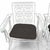 1950s White Scrolling Wrought Iron Glider Rocking Settee & Chair Patio Outdoor Set For Sale - Image 5 of 5