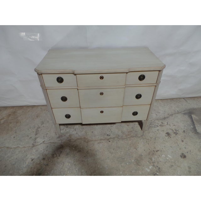 Gustavian (Swedish) Swedish Gustavian 3 Drawer Chest of Drawers For Sale - Image 3 of 11