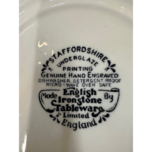 Beige Stafforshire Dinner Service, 1920s, Set of 27 For Sale - Image 8 of 9