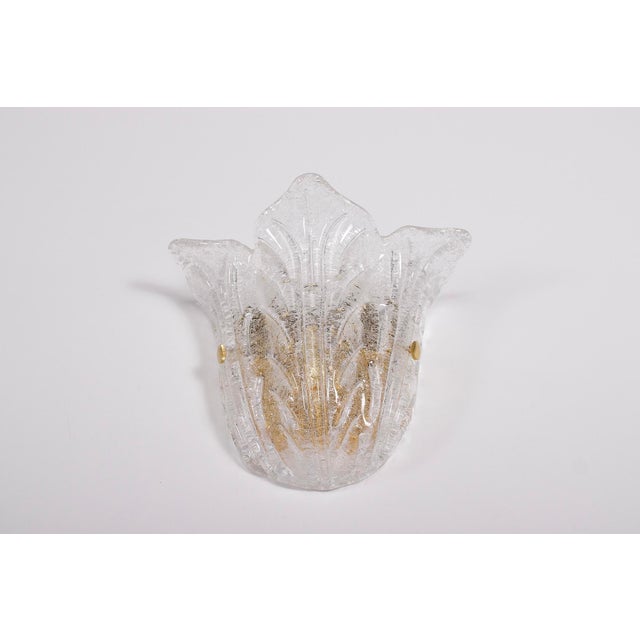 Gold Acanthus Leaf Wall Lights, 1990s, Set of 2 For Sale - Image 8 of 13