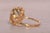 Praisiolite and Natural Diamond Halo Ring in Yellow Gold For Sale In Philadelphia - Image 6 of 11