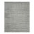 5x8 Tessa Xena Silver Geometric Modern Hand Loomed Wool Carpet Rug For Sale