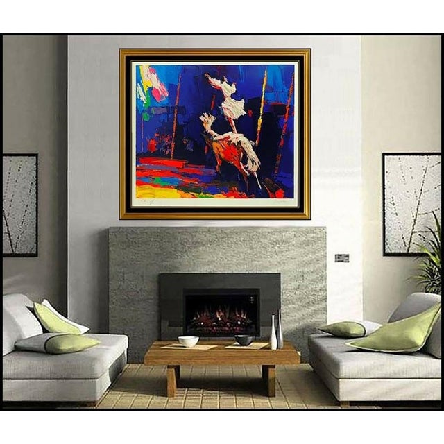 Message us to inquire about custom framing options! (Included for free with every purchase) The piece is of impressive...