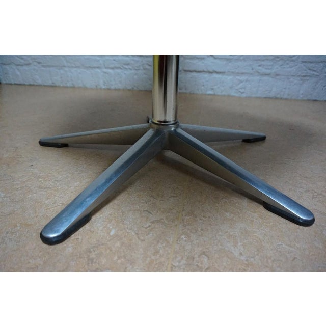 Black Program 2000 Swivel Armchair in Leather by Delta Design for Wilkhahn, 1960s For Sale - Image 8 of 18