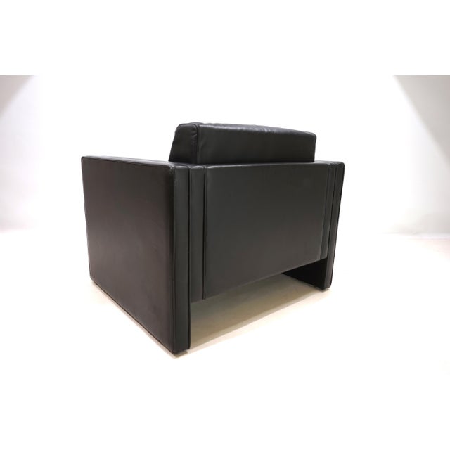 Knoll Studio Line Leather Armchair by Jürgen Lange from Walter Knoll / Wilhelm Knoll, 1970s For Sale - Image 14 of 18