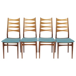 Vintage Dining Chairs, Germany, 1960s, Set of 4 For Sale