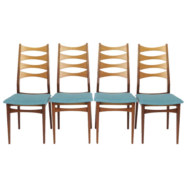 Vintage Dining Chairs, Germany, 1960s, Set of 4 For Sale