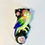 1950s 1950s Vintage Japanese Chinoiserie Boho Chic Ceramic Parrot Wall Pocket. For Sale - Image 5 of 13