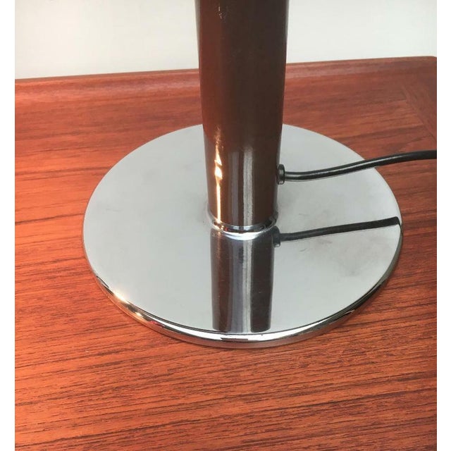 Brown Mid-Century Minimalist Gulp Table Lamps by Ingo Maurer for M-Design, Germany, 1960s, Set of 2 For Sale - Image 8 of 17