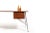 Teak Model 202 Desk by Børge Mogensen, 1950s For Sale - Image 6 of 13
