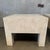 1980s Pair of Vintage Beige Wood & Travertine Side Tables For Sale - Image 5 of 12