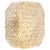 Mid-Century Modern Square Clear Glass Flush Mount For Sale - Image 4 of 8