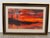 Paint J. Chang Tropical Sunset Palm Trees Watercolor Painting, Signed For Sale - Image 7 of 12