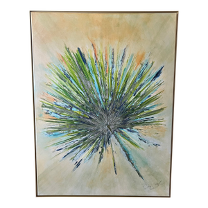 Palm Leaves, “The Peacock”, Designed by Cheryl P. Kohloff