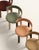 Gold Red Wood and Beech Principal Chair by Bodil Kjaers for Karakter For Sale - Image 8 of 10