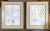 Nude Female Figurative Pencil on Paper Drawings in Gold Tone Frame, Pair For Sale - Image 4 of 7