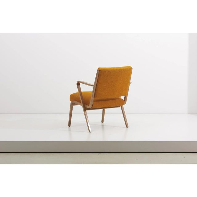 Goldenrod Set of Easy Chairs by Selman Selmanagic for Deutsche Werkstätten Hellerau, 1950s For Sale - Image 8 of 18