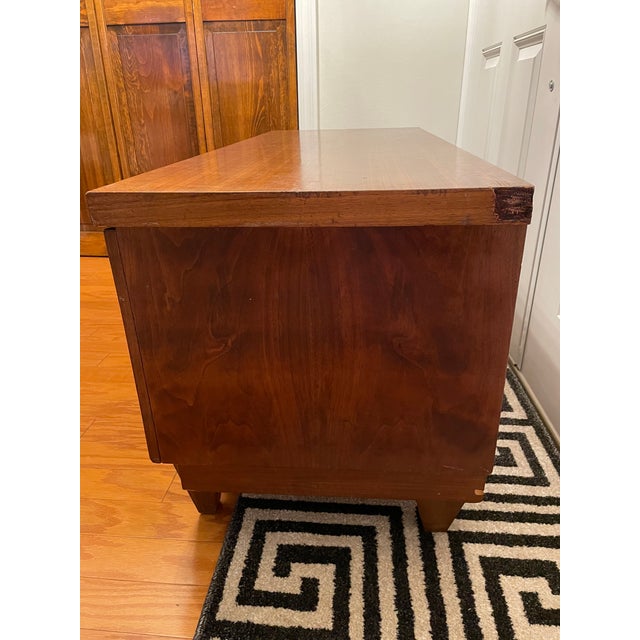 Vintage Bluebird Dillingham Walnut and Cedar Blanket Chest Chairish