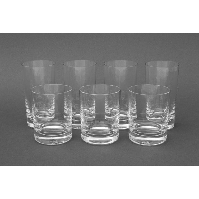 Transparent Baccarat Crystal Part Drinkware Service, 13 Pieces For Sale - Image 8 of 15