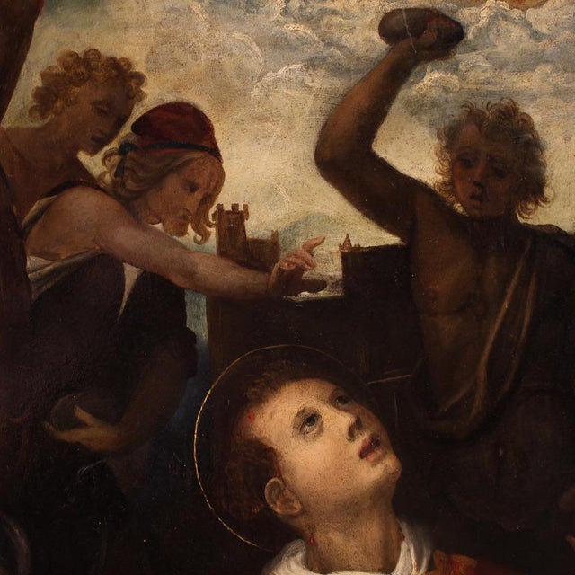 The Martyrdom of Saint Stephen, 1610, Oil on Panel For Sale - Image 11 of 16