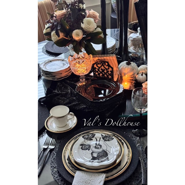 Late 20th Century Estate Noritake Gold & Sable Fine China Set - 52 Pieces For Sale - Image 17 of 18