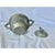 Vintage Faux Bamboo Aluminum Sugar Container For Sale - Image 10 of 11