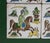 Set of Six Antique Persian Qajar Tiles Depicting Hunters on Horseback, 19th Century For Sale - Image 6 of 14