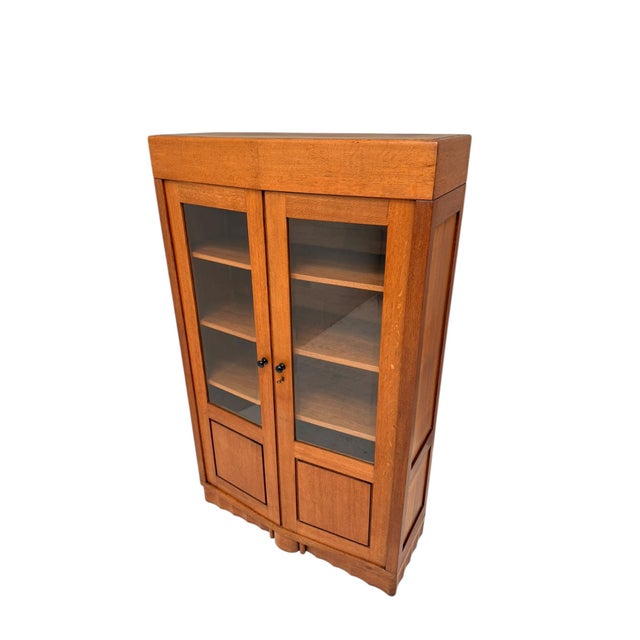 Art Deco Amsterdam School Bookcase by Hildo Krop for Gebroeders Monsieur, 1920s For Sale - Image 14 of 14