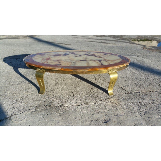 Muller's Onix コーヒーテーブル　HECHO EN MEXICO Mid 20th Century Mid Century Modern Muller of Mexico Onyx