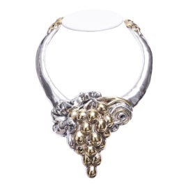 Example of Abstract Bib Necklaces