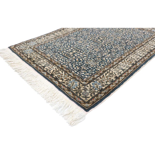 Vintage Turkish Sivas Rug with Traditional Style 02'11 x 04'04. With its effortless beauty and rustic sensibility, this...