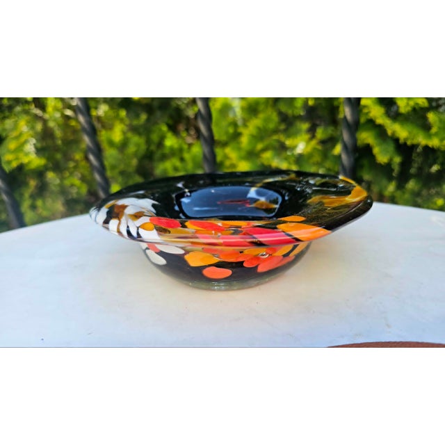 Glass Bowl from Magnor, Norway, 1970s For Sale - Image 10 of 10
