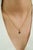 Royal Blue Handcrafted Natural Pear-Cut Blue Sapphire Solitaire Pendant in 14k Yellow Gold For Sale - Image 8 of 15