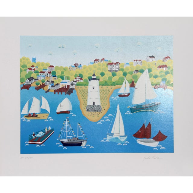 Gisela Fabian American (1943–2004) Martha’s Vineyard Date: circa 1980 Screenprint, signed and numbered in pencil Edition...