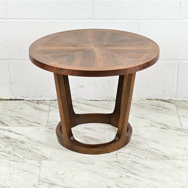 1960s Lane Rhythm Mid Century Drum Side Table For Sale - Image 4 of 4