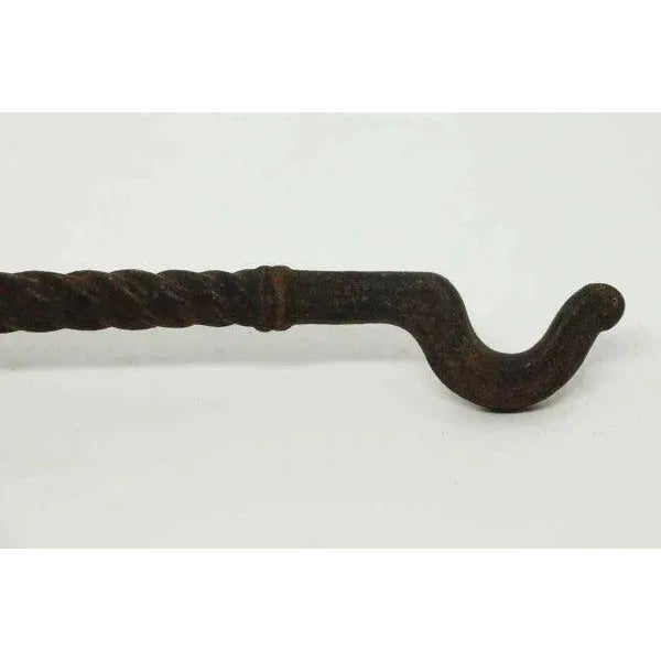 Victorian Victorian Cast Iron Plant Screw Hook For Sale - Image 3 of 5