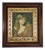 Aesthetic Movement Solid Walnut Frame W Gilt Gesso Liner and Portrait Print C1900 For Sale