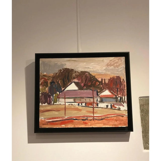 Of germanic descent, the painter jean krillé was born in 1923 in switzerland. His father, writer and poet, oriented him...