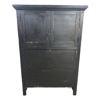Vintage Wooden Storage Cabinet For Sale