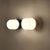 1970s Italian Opaline Glass Wall Lights with Integrated Switches, 1970s, Set of 2 For Sale - Image 5 of 14