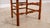 Set of 4 Maple Rush Seat Ladder Back Chairs For Sale - Image 10 of 18