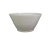 This large white cone shape bowl is handmade and each piece has its unique and natural variance. The bowl features a...