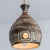 Brown Beige Ceramic Pendant Light, Denmark, 1970s For Sale - Image 9 of 14